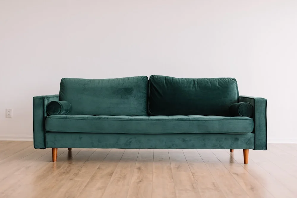 Eden Three-Seater Sofa in Olive