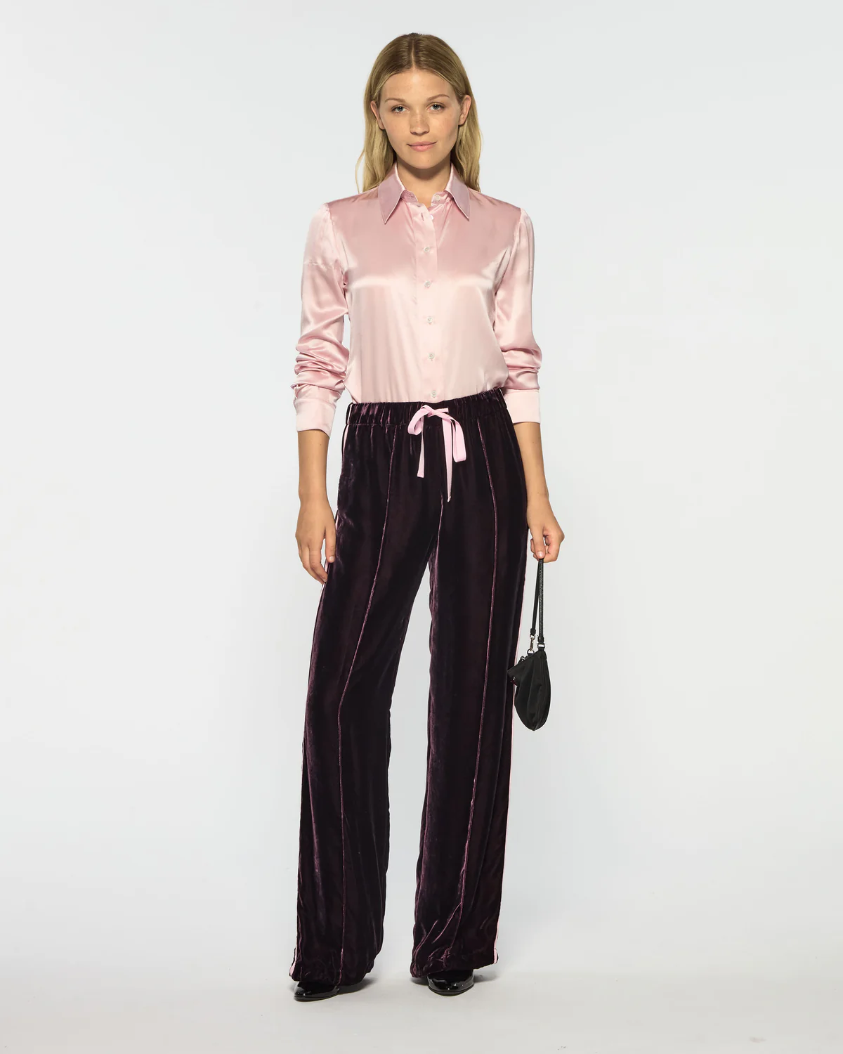 AW25 VELVET JOGGER PLUM